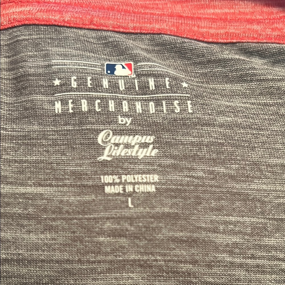Red Brand Cincinnati Reds V-Neck Tee size large - Picture 6 of 6
